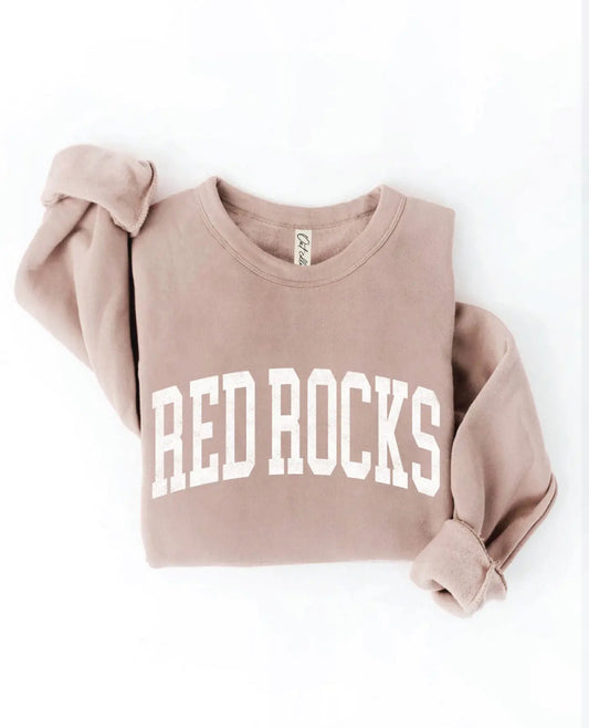 Red Rocks Sweatshirt, Tan
