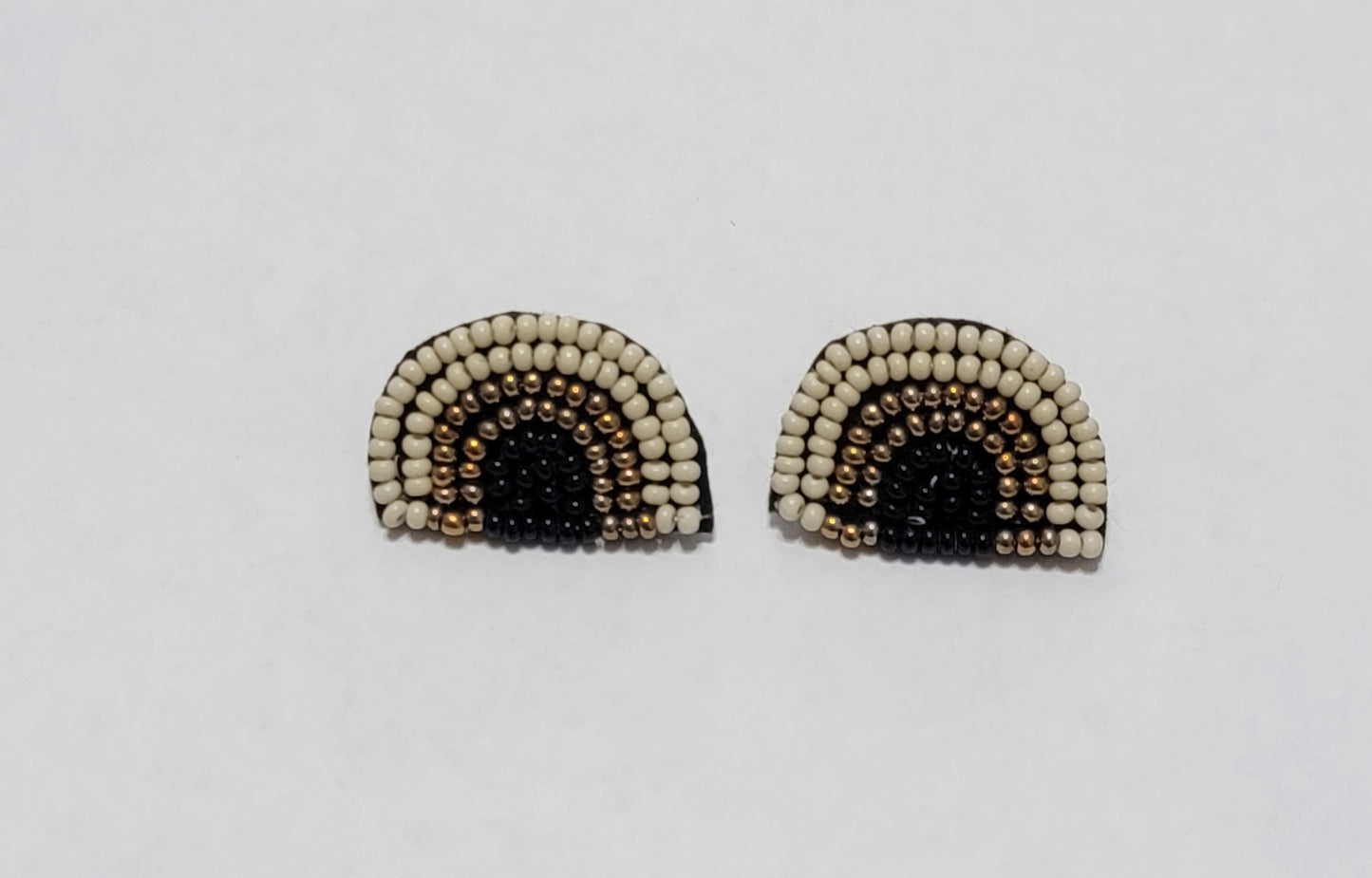 Sophia Rainbow Beaded Post Earrings