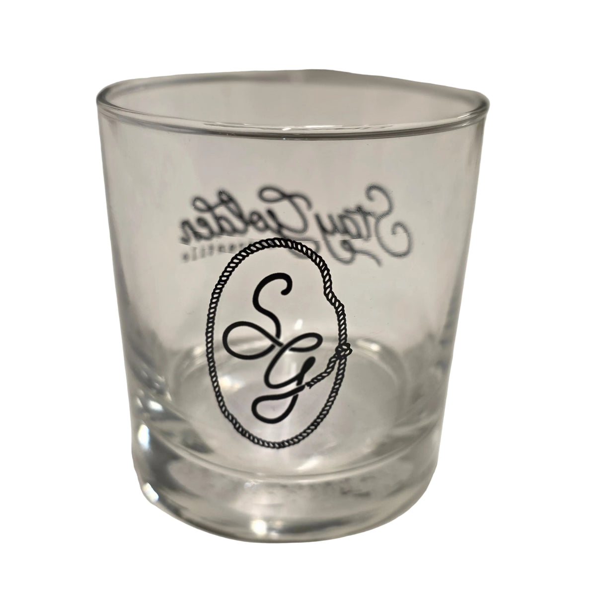 Stay Golden Rocks Glass