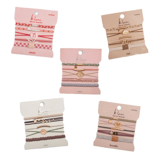 Wear K'Lani Hair Tie Bracelets