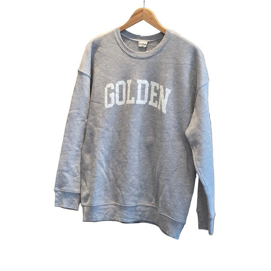 Golden Sweatshirt, Light Grey