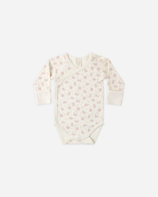 Side Snap Bodysuit Flower Field