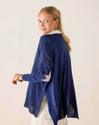 Amour Sweater, Stars & Stripes, One Size