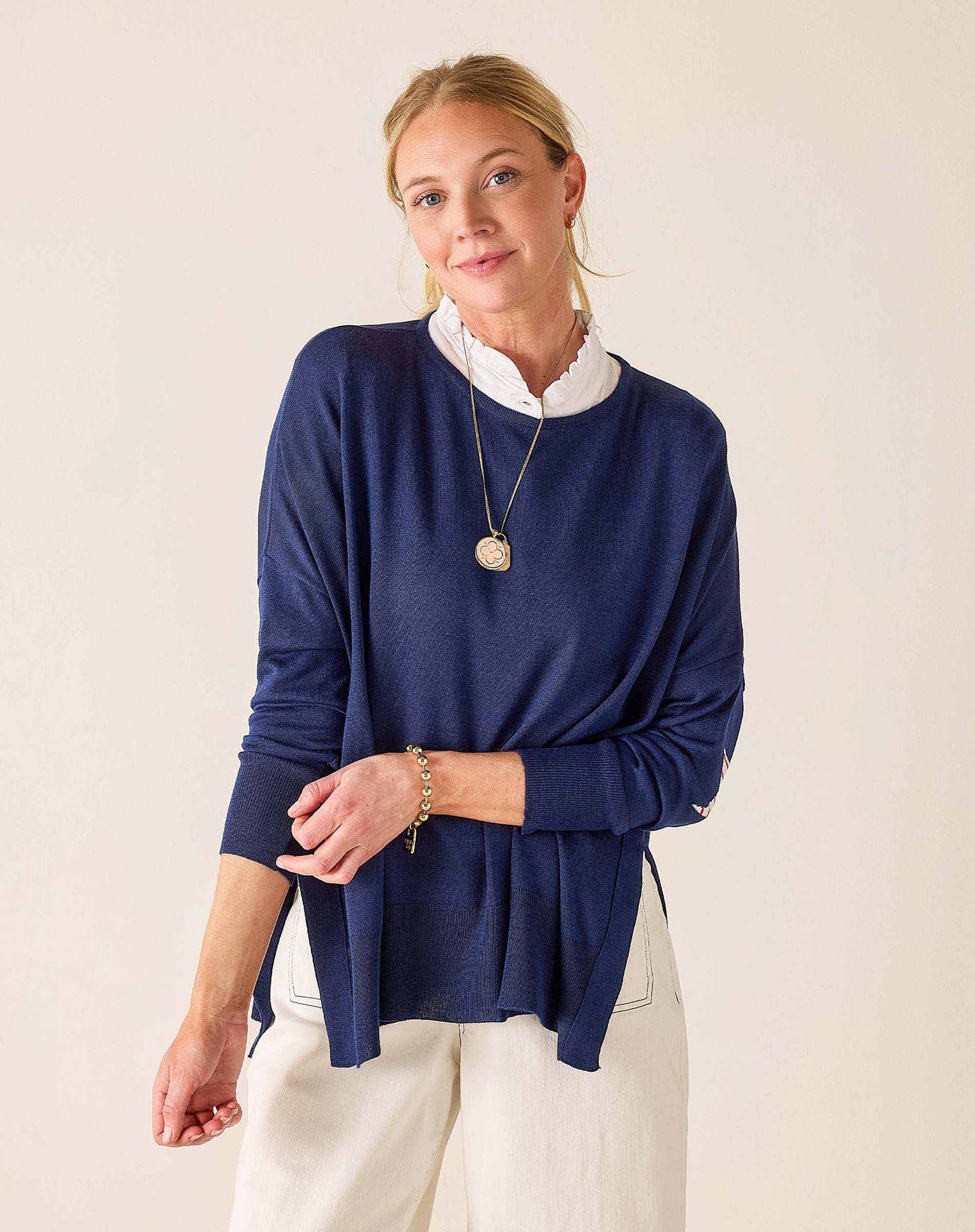 Amour Sweater, Stars & Stripes, One Size