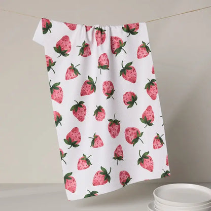 Geometry Kitchen Towels - Valentines Day