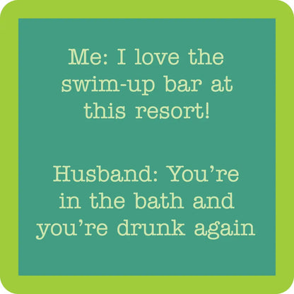 Drinks On Me Coasters