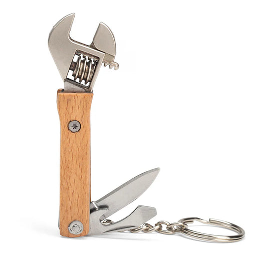 Wooden Mini Wrench Tool
