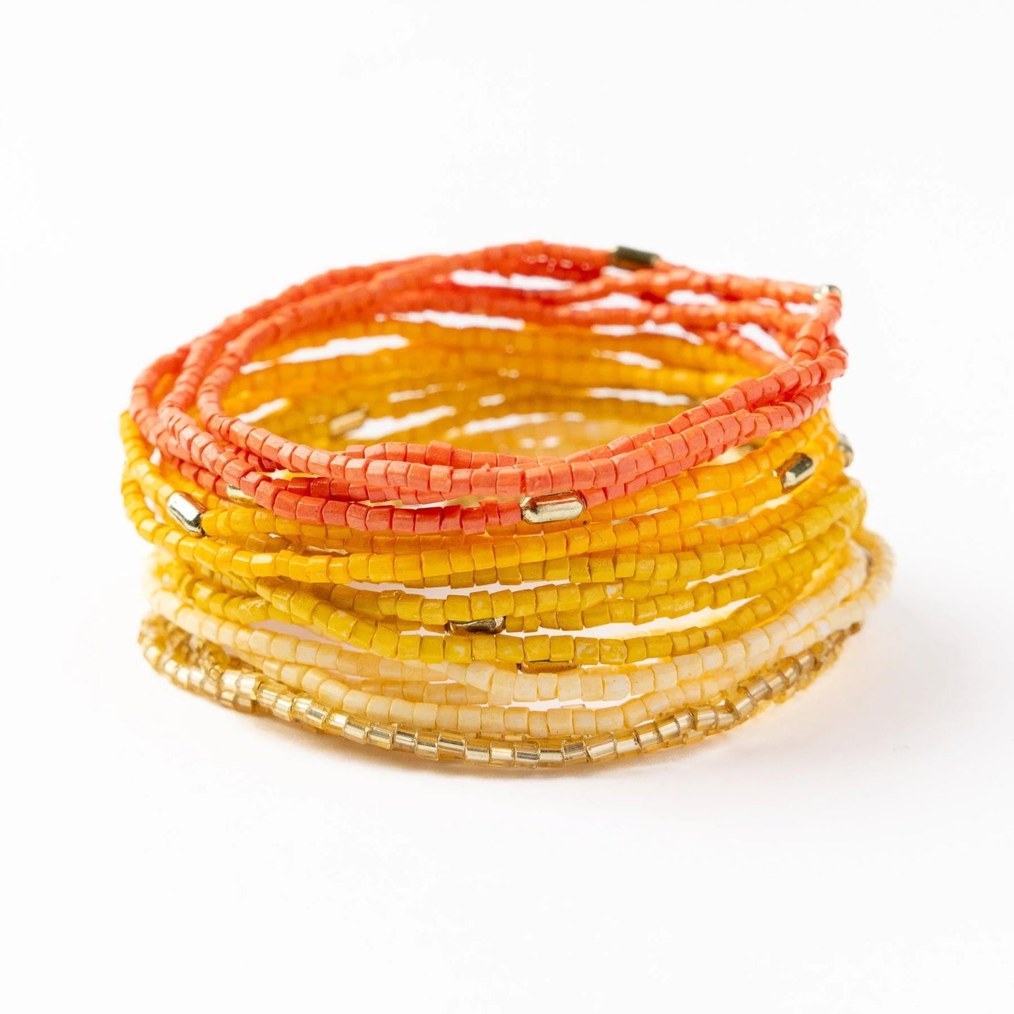 Chelsea 18 Strand Luxe Beaded Bracelet Set
